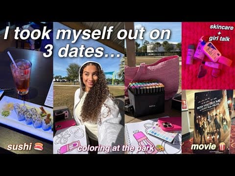 Solo Diaries 021: Girl Talk, Sushi, Coloring, Movie Premiere & Tips on Solo Dating