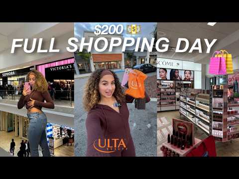 $200 Shopping Spree Vlog | Ulta, Sephora, American Eagle, etc