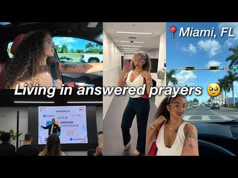 Spending 24 hrs In Miami for a Networking Event (God is Listening) ✨ | Solo Travel Diaries EP. 2