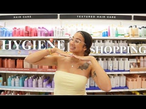Vlog: Hygiene Shopping *FULL Body* & Haul 🛍️ + ER visit… + Failed Halloween Prep